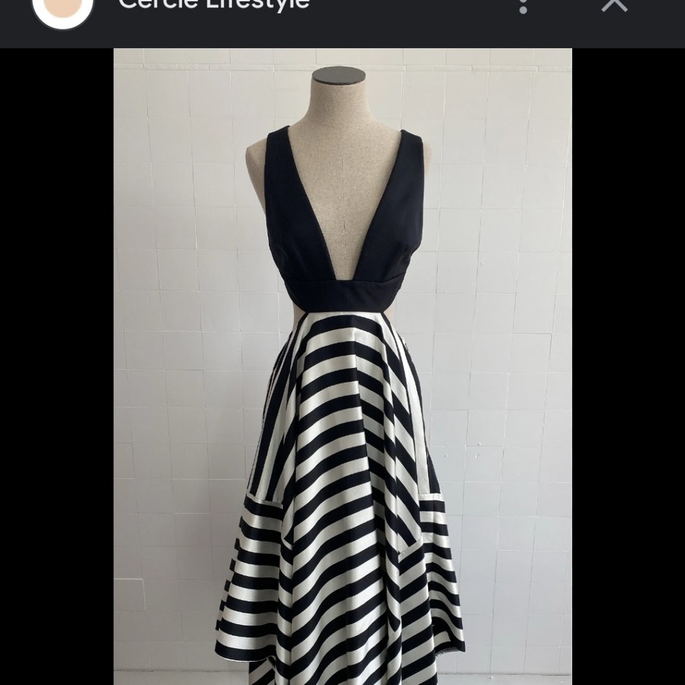 Nicholas black & white dress